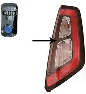 Imagine Lampa spate VAN WEZEL 1619924