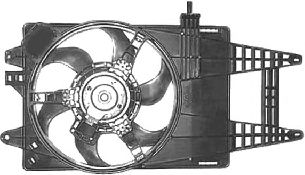 Imagine Ventilator, radiator VAN WEZEL 1622745