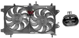 Imagine Ventilator, radiator VAN WEZEL 1622749