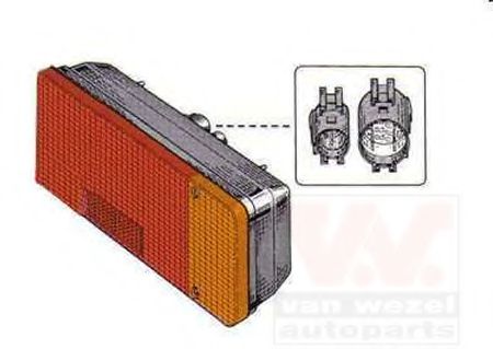 Imagine Lampa spate VAN WEZEL 1650925