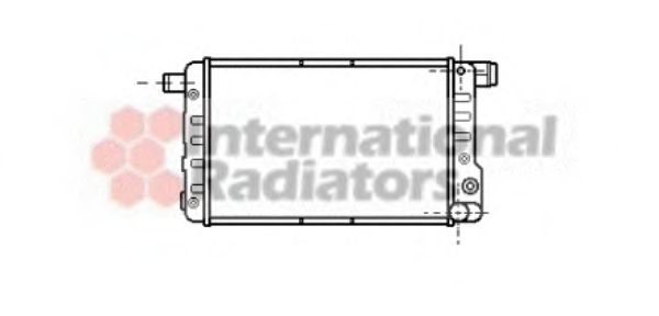 Imagine Radiator, racire motor VAN WEZEL 17002132