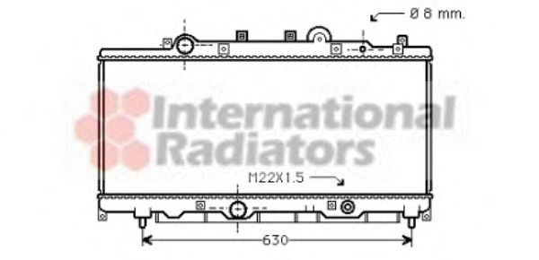 Imagine Radiator, racire motor VAN WEZEL 17002148