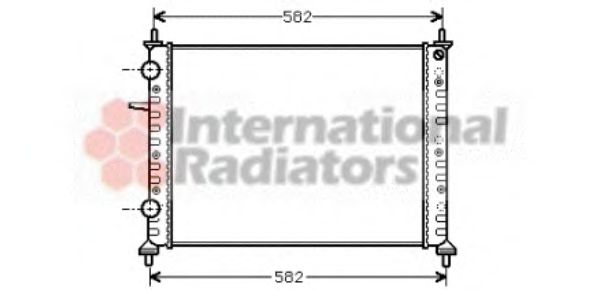 Imagine Radiator, racire motor VAN WEZEL 17002158