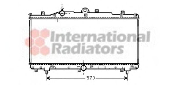 Imagine Radiator, racire motor VAN WEZEL 17002166