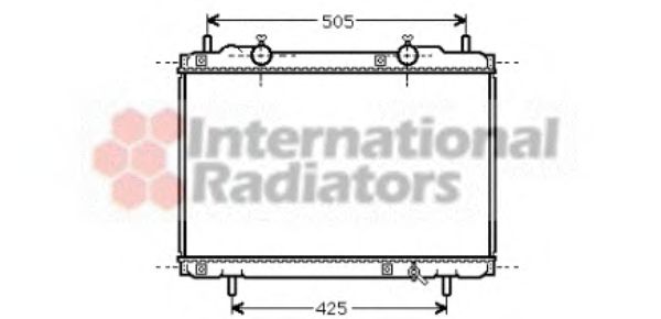 Imagine Radiator, racire motor VAN WEZEL 17002167