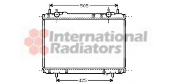 Imagine Radiator, racire motor VAN WEZEL 17002270