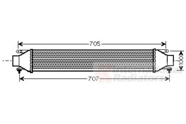 Imagine Intercooler, compresor VAN WEZEL 17004321