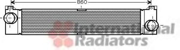 Imagine Intercooler, compresor VAN WEZEL 17004360