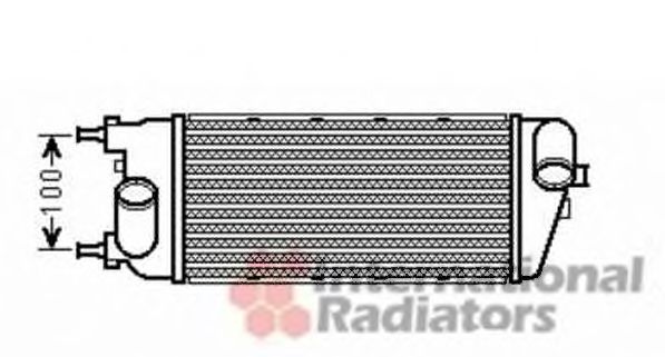 Imagine Intercooler, compresor VAN WEZEL 17004391