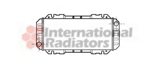 Imagine Radiator, racire motor VAN WEZEL 18002006