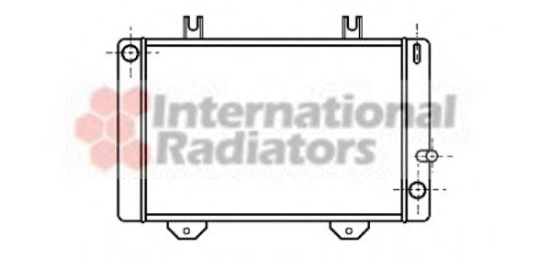 Imagine Radiator, racire motor VAN WEZEL 18002038