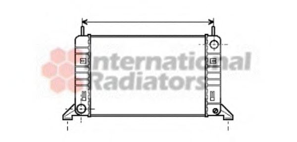 Imagine Radiator, racire motor VAN WEZEL 18002077