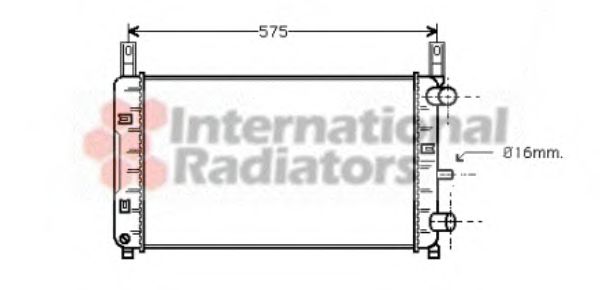 Imagine Radiator, racire motor VAN WEZEL 18002117