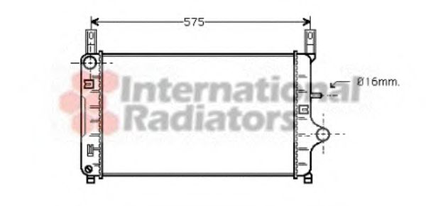 Imagine Radiator, racire motor VAN WEZEL 18002127