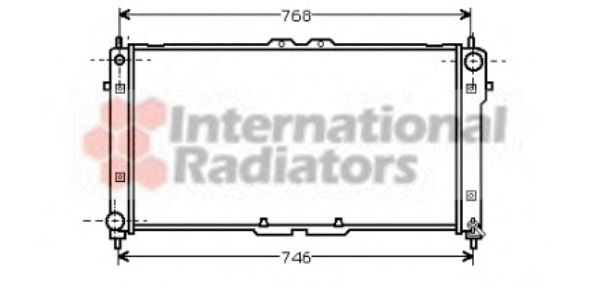 Imagine Radiator, racire motor VAN WEZEL 18002181