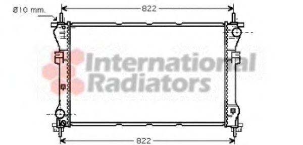 Imagine Radiator, racire motor VAN WEZEL 18002318