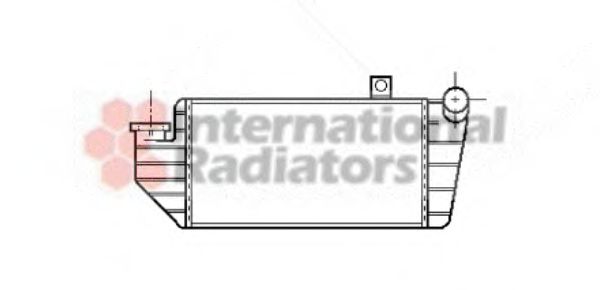 Imagine Intercooler, compresor VAN WEZEL 18004084