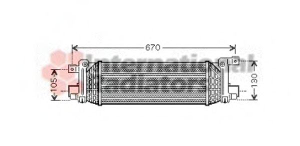 Imagine Intercooler, compresor VAN WEZEL 18004401