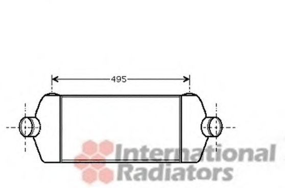 Imagine Intercooler, compresor VAN WEZEL 18004406