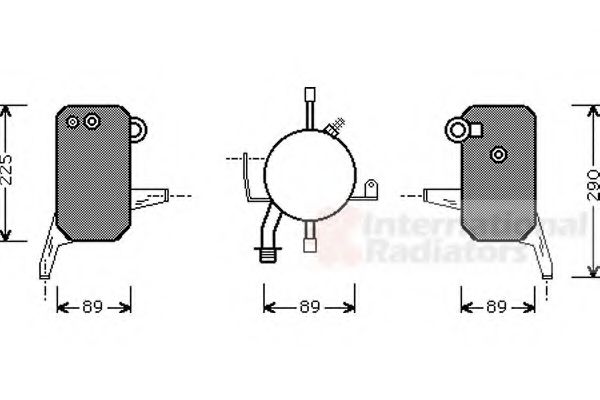 Imagine uscator,aer conditionat VAN WEZEL 1800D119