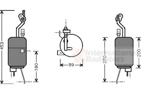 Imagine uscator,aer conditionat VAN WEZEL 1800D310