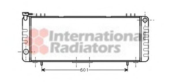 Imagine Radiator, racire motor VAN WEZEL 21002001