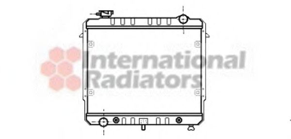 Imagine Radiator, racire motor VAN WEZEL 21002003