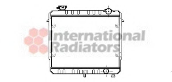 Imagine Radiator, racire motor VAN WEZEL 21002033