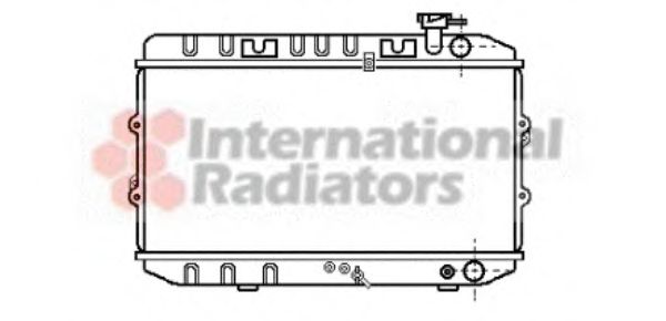 Imagine Radiator, racire motor VAN WEZEL 25002032