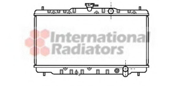 Imagine Radiator, racire motor VAN WEZEL 25002040