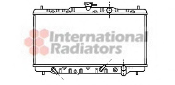 Imagine Radiator, racire motor VAN WEZEL 25002053