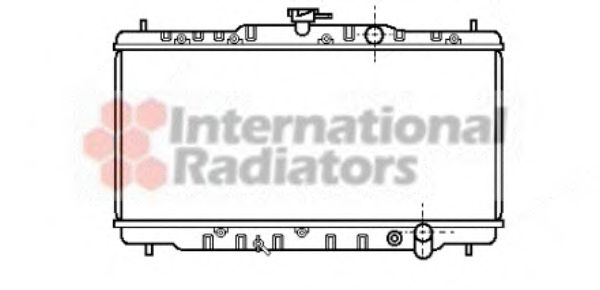 Imagine Radiator, racire motor VAN WEZEL 25002054