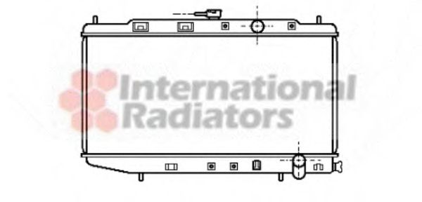 Imagine Radiator, racire motor VAN WEZEL 25002058