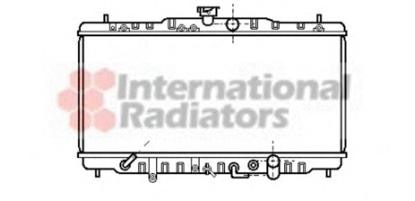 Imagine Radiator, racire motor VAN WEZEL 25002063