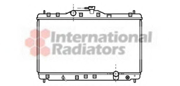 Imagine Radiator, racire motor VAN WEZEL 25002073