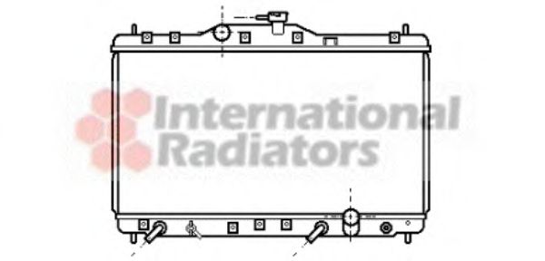 Imagine Radiator, racire motor VAN WEZEL 25002074