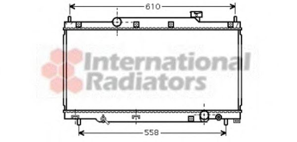 Imagine Radiator, racire motor VAN WEZEL 25002164