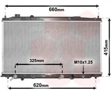 Imagine Radiator, racire motor VAN WEZEL 25002277