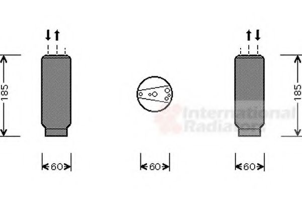 Imagine uscator,aer conditionat VAN WEZEL 2500D117