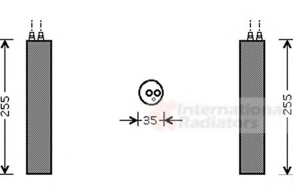 Imagine uscator,aer conditionat VAN WEZEL 2500D219