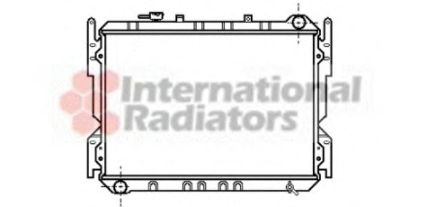 Imagine Radiator, racire motor VAN WEZEL 27002013