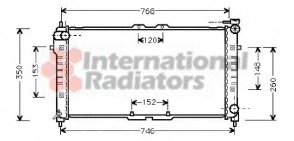 Imagine Radiator, racire motor VAN WEZEL 27002027