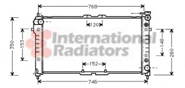 Imagine Radiator, racire motor VAN WEZEL 27002037