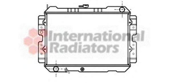 Imagine Radiator, racire motor VAN WEZEL 27002043