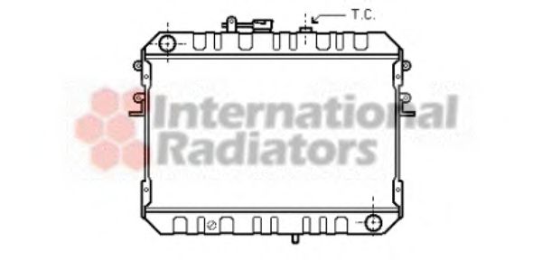 Imagine Radiator, racire motor VAN WEZEL 27002046