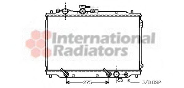 Imagine Radiator, racire motor VAN WEZEL 27002049