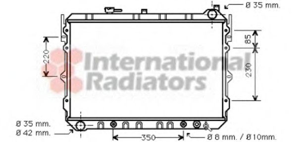 Imagine Radiator, racire motor VAN WEZEL 27002057