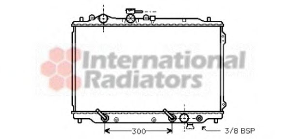 Imagine Radiator, racire motor VAN WEZEL 27002096