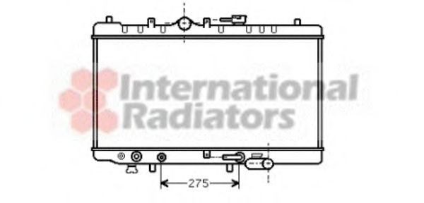 Imagine Radiator, racire motor VAN WEZEL 27002097