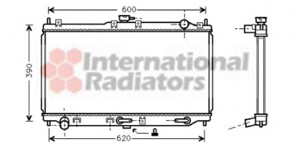 Imagine Radiator, racire motor VAN WEZEL 27002134